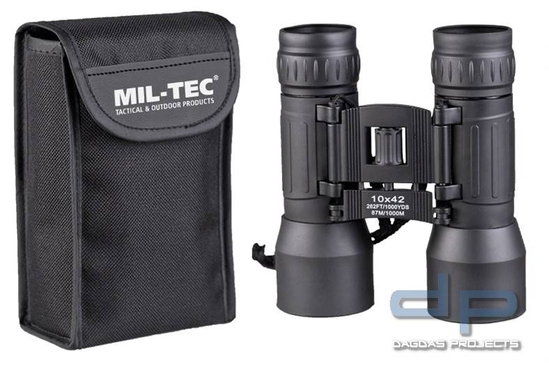 MIL-TEC FERNGLAS FALTBAR 10X42