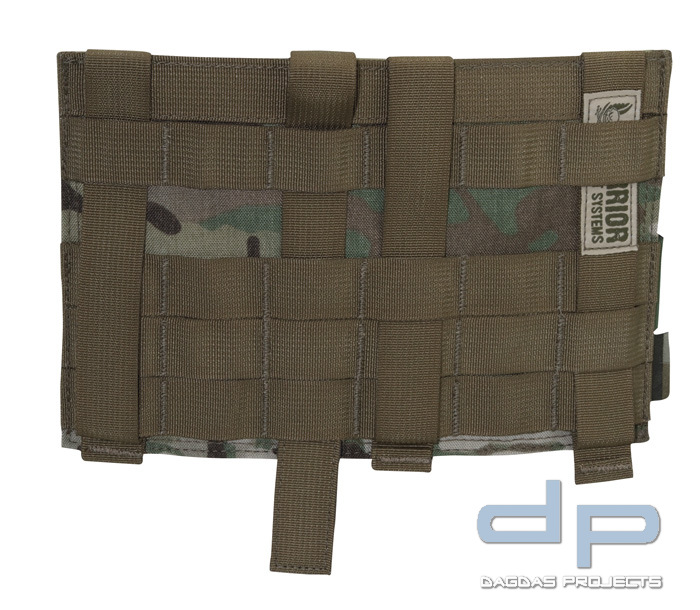 Warrior Double Horizontal Breaching Shotgun Panel Multicam
