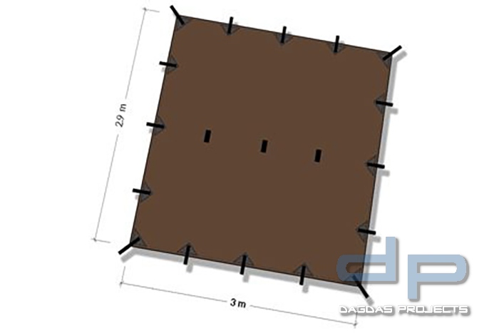 DD Hammocks SuperLight Tarp in 2 Farben