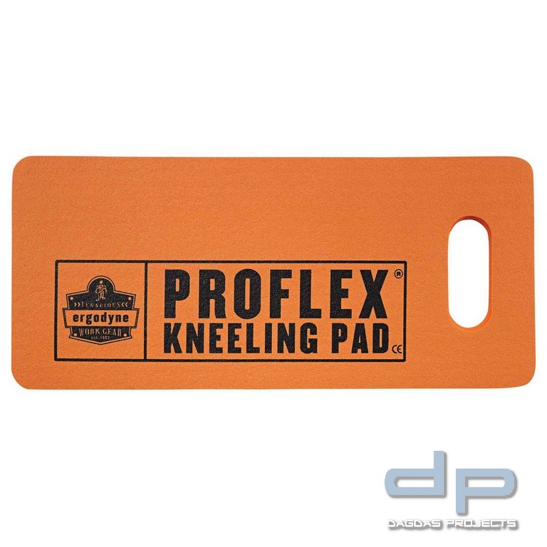 Kniebrett ProFlex, orange, Abmessung L x B x H 46 x 20 x 2,5 cm