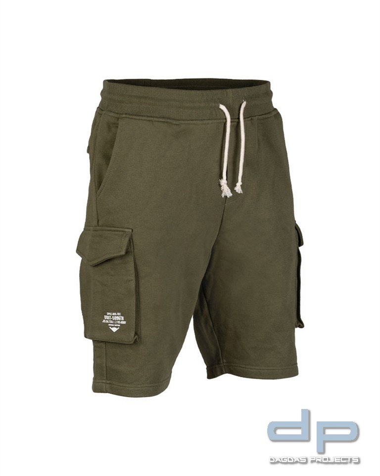 US SWEATSHORTS COTTON OLIV