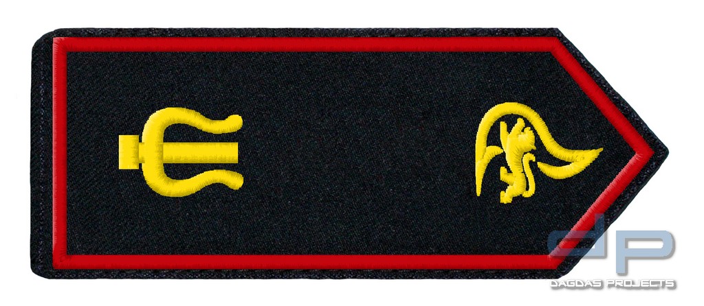 SCHULTERKLAPPENPAAR FEUERWEHR, BADEN-WÜRTTEMBERG STELLV. LANDESSTABSFÜHRER