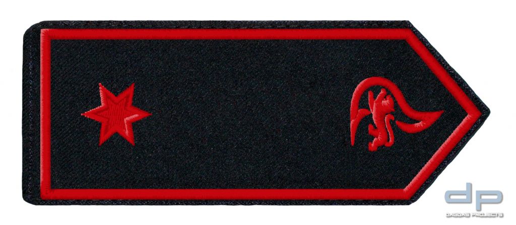 SCHULTERKLAPPENPAAR FEUERWEHR, BADEN-WÜRTTEMBERG FEUERWEHRMANN / FEUERWEHRFRAU