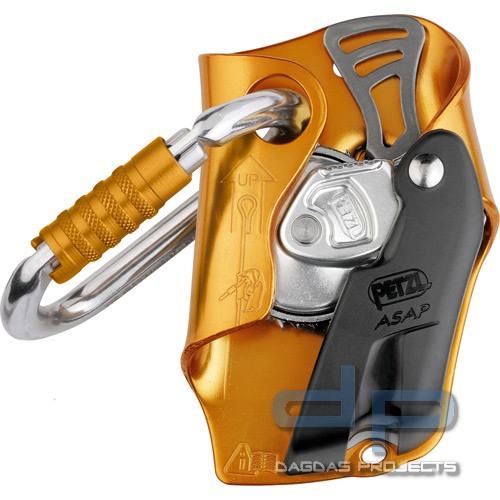 PETZL Mitlaufendes Auffanggerät ASAP inkl. OK TRIACT Karabiner