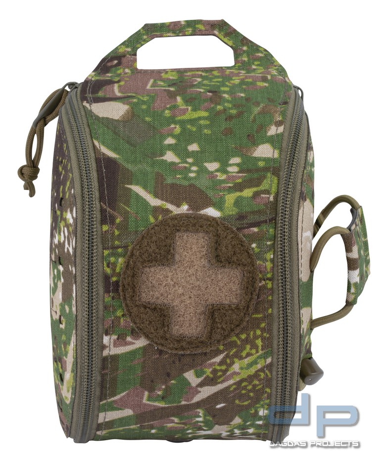 TEMPLARS GEAR SILENT FIRST AID POUCH in Concamo Green