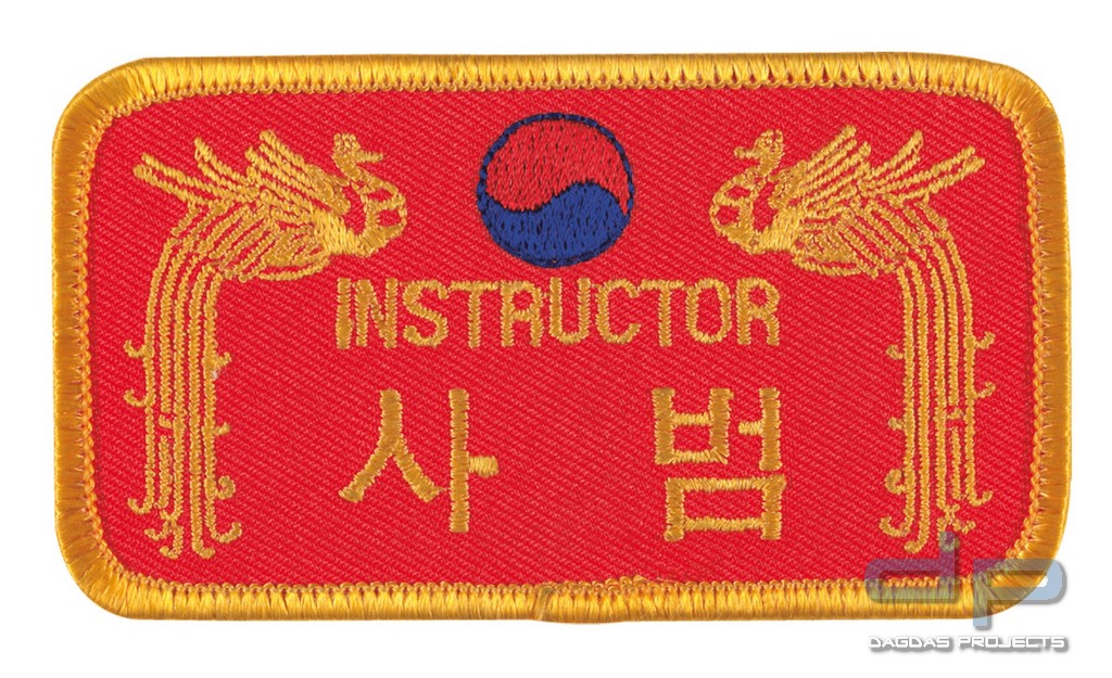 DANRHO Stickabzeichen Instructor