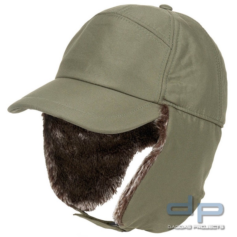 Winter Cap, "Trapper", oliv