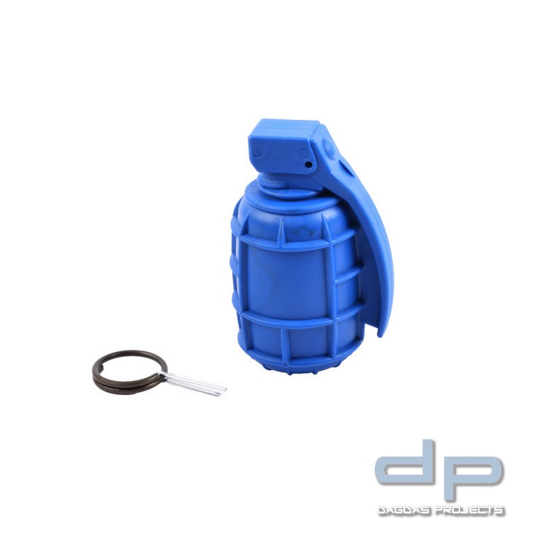 Trainings - Handgranate, Trainingsblau, Kunststoff