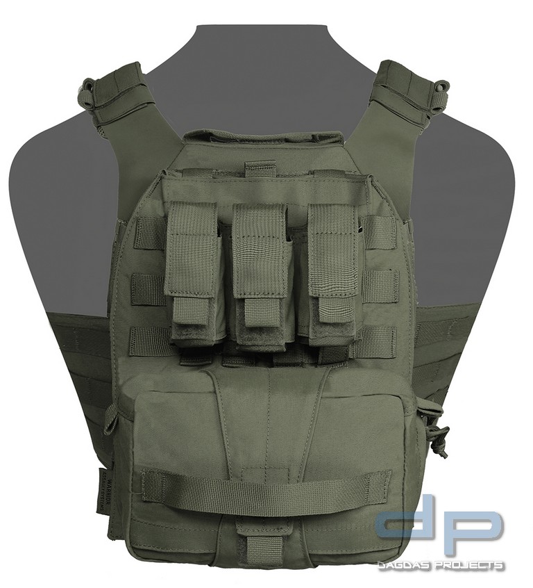 Warrior Assaulters Back Panel in 2 Farben