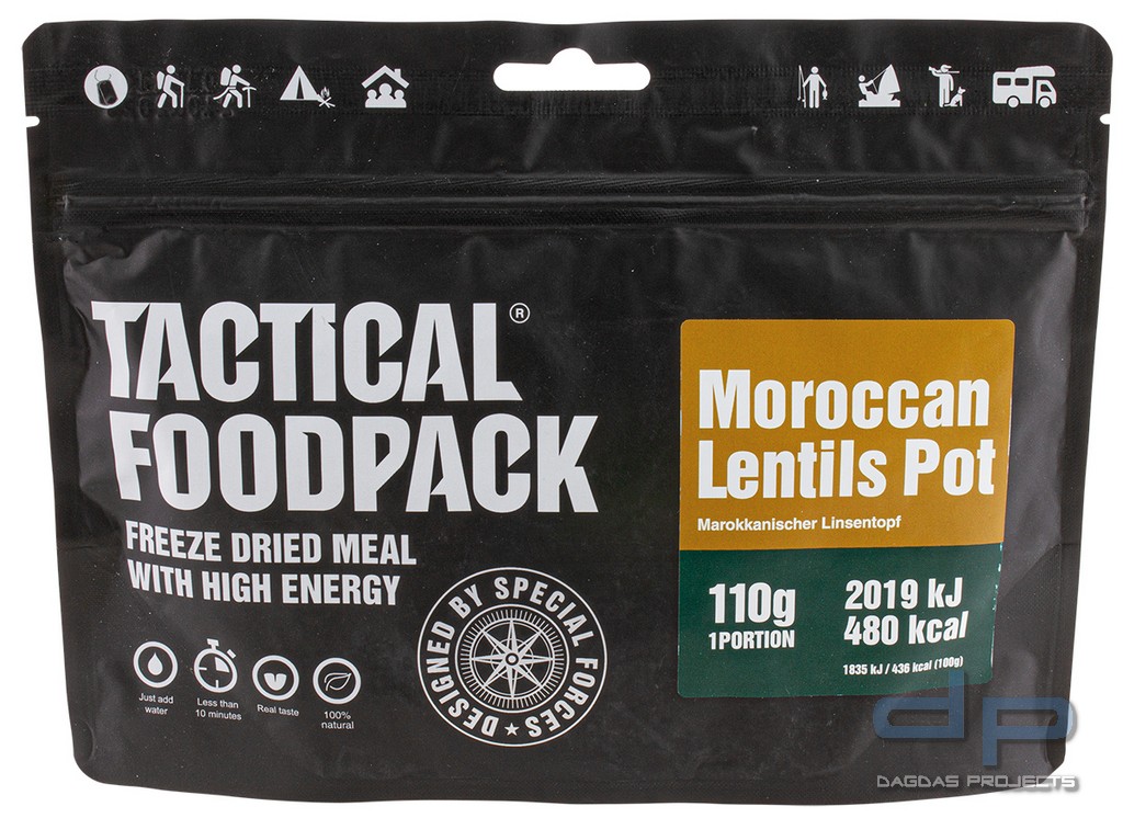 TACTICAL FOODPACK - MAROKKANISCHER LINSENTOPF