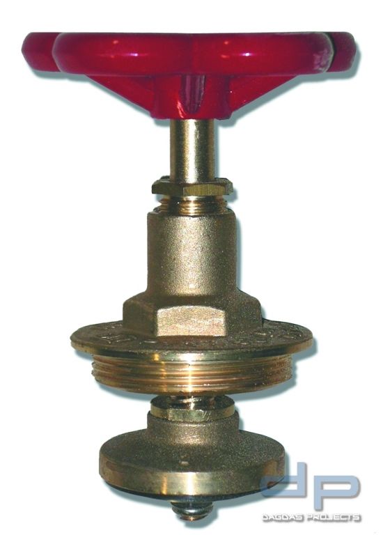 Ventiloberteil 2 1/2" Messing