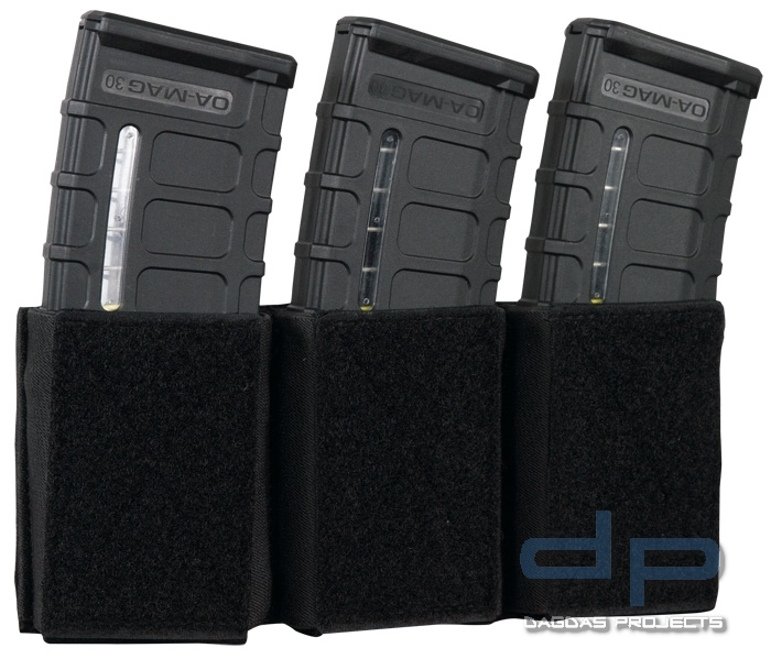 Warrior Triple Velcro Mag Pouch - Klettbar