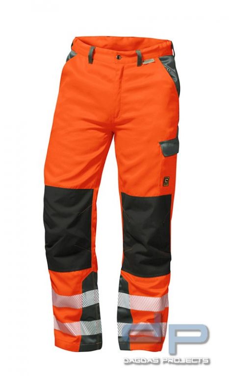 3M Warnschutz Bundhose wasser-, öl- und schmutzabweisend in Orange/Grau
