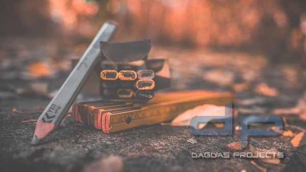 Rite In The Rain - Carpenter Pencils 12 Stück (dicke Bleistifte), Farbe: schwarz