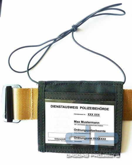 Umhänge-Ausweisträger mit Kordel