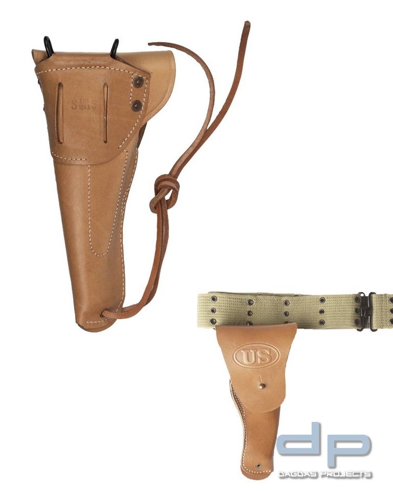 US GÜRTELHOLSTER M12 BRAUN (REPRO) VPE 2