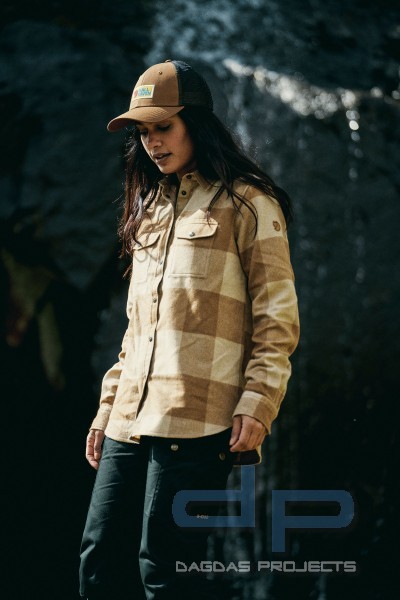 FJÄLLRÄVEN WOMAN CANADA SHIRT FLANELL HEMD LANGARM