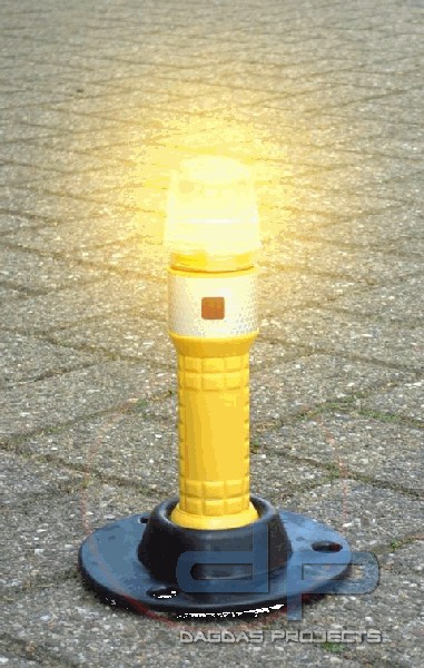 4er Set 3Warn LED-Blitzleuchte PLUS