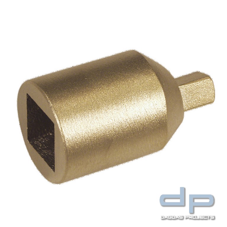 Reduzierstück funkenfrei, 1/2″ auf 3/8″, 34 mm