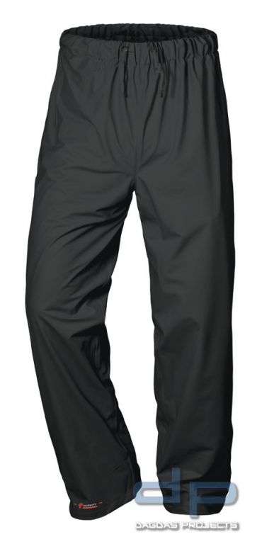 PU-Regen-Bundhose in Schwarz
