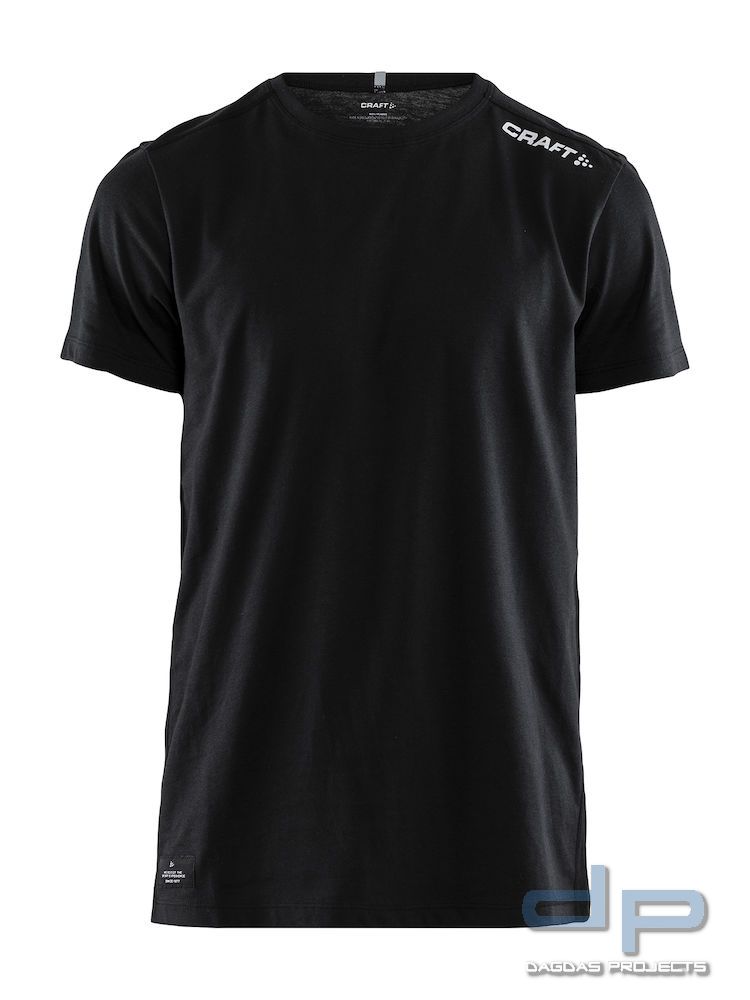 COMMUNITY MIX SS TEE M in Schwarz