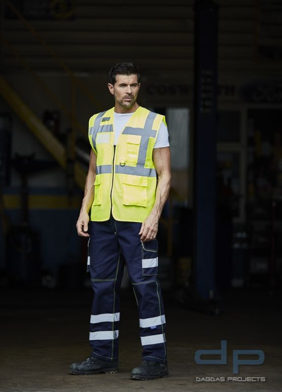 Hi Vis Top Cool Open Mesh Executive Waistcoat in verschiedenen Farben