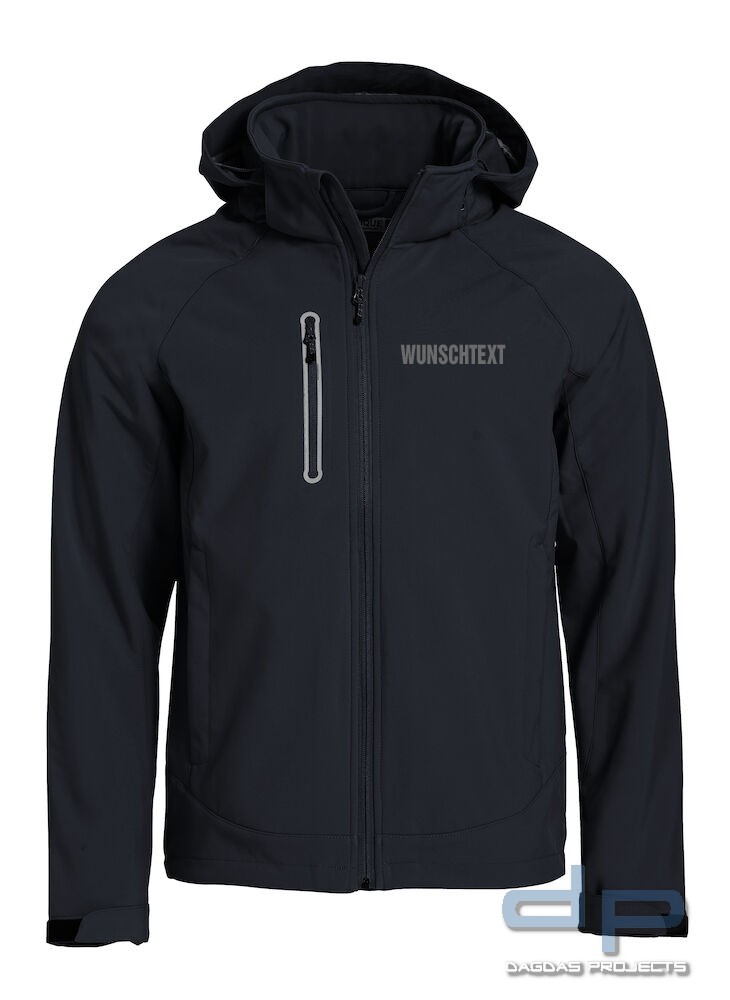 Herren Behörden Softshelljacke "Milford Jacket" in verschiedenen Farben mit Aufdruck nach Wunsch