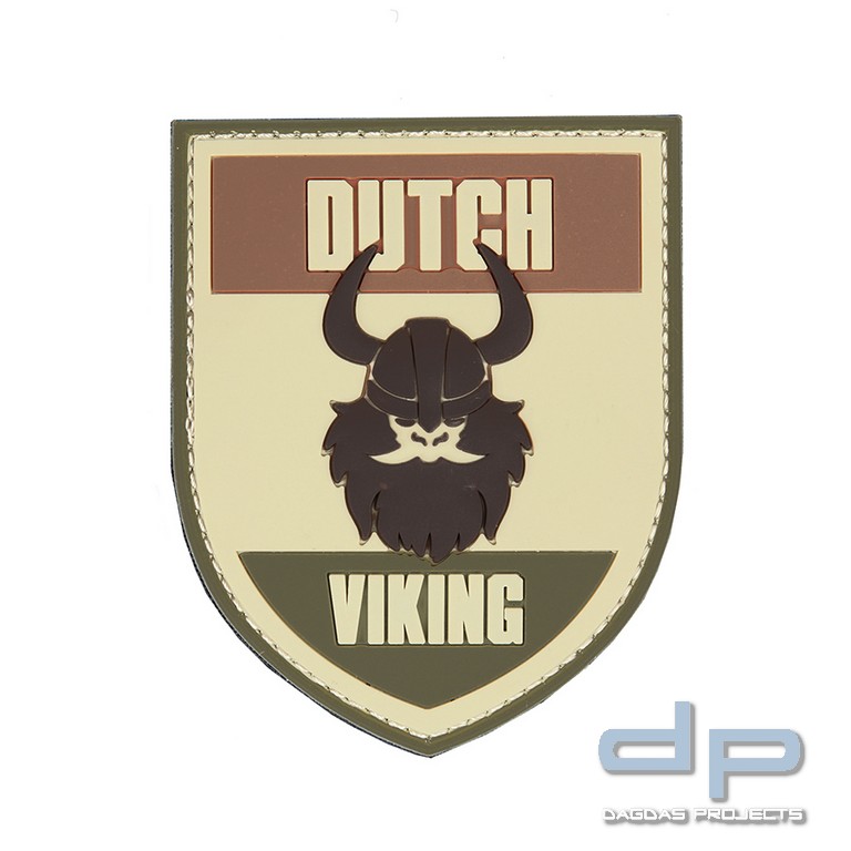 Emblem 3D PVC Dutch Viking multi