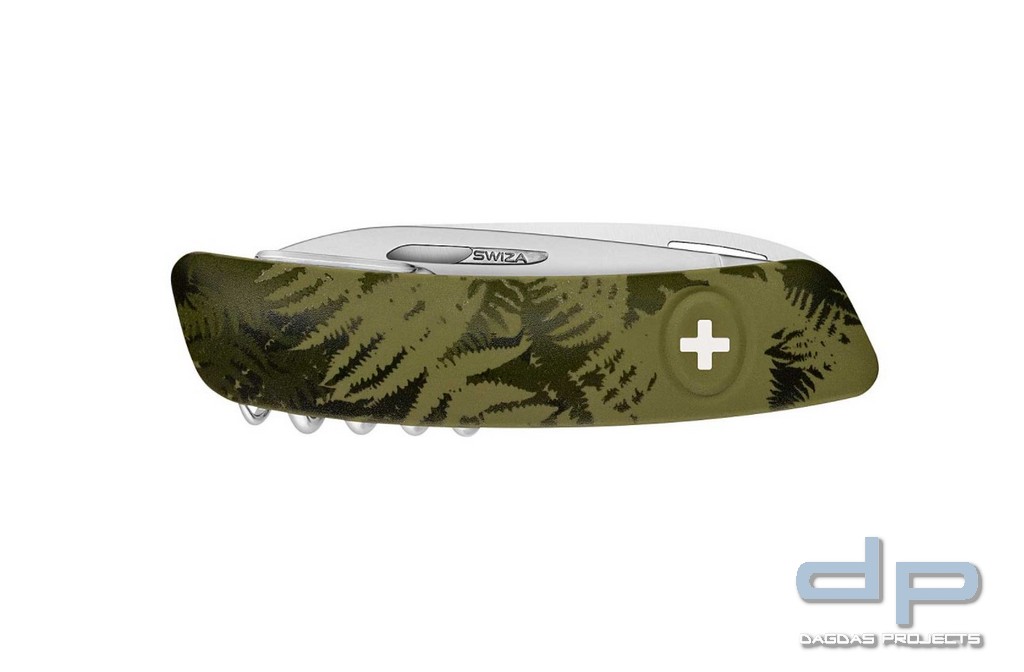 Taschenmesser TT05 TICK TOOL Camo Farn khaki