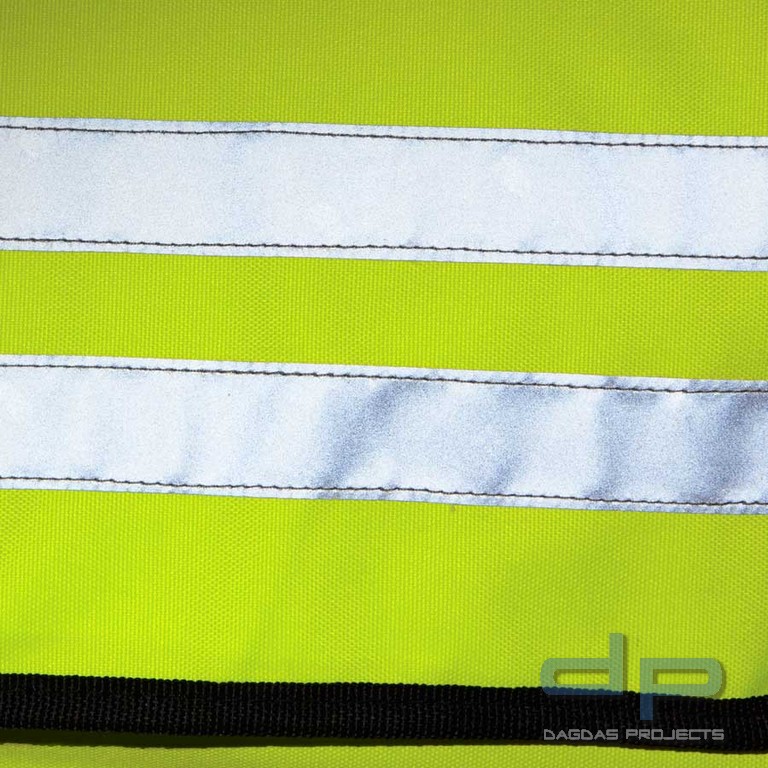 Umhängetasche Reflex mit Wunschtext in reflex silber