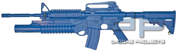 M4 Open Stock, Fwd Rail M203 Grenade Launcher
