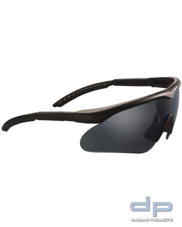 SCHUTZBRILLE SWISS EYE® RAPTOR SCHWARZ VPE 2