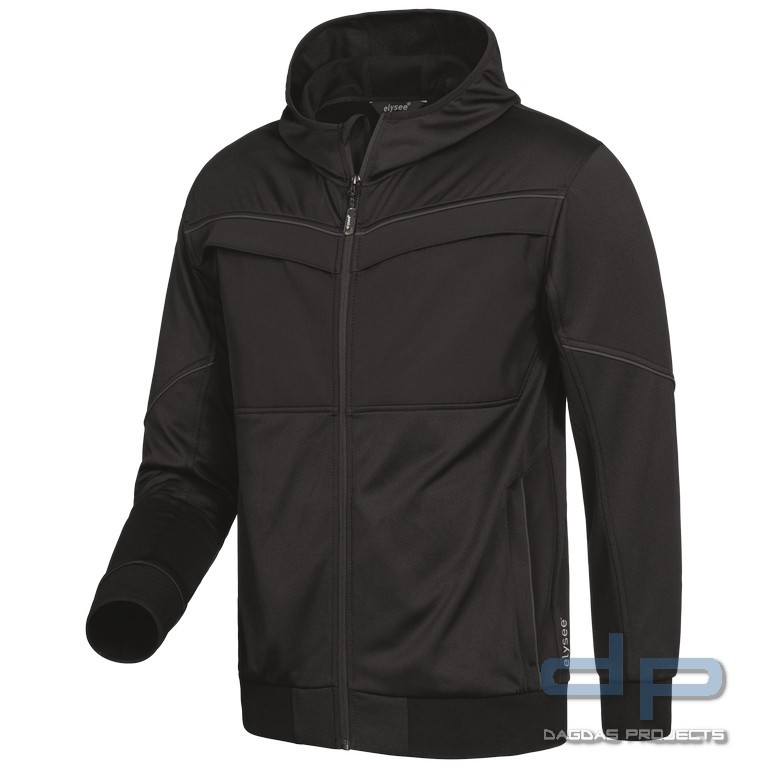 ELYSEE SWEATJACKE in Schwarz 100% Polyester