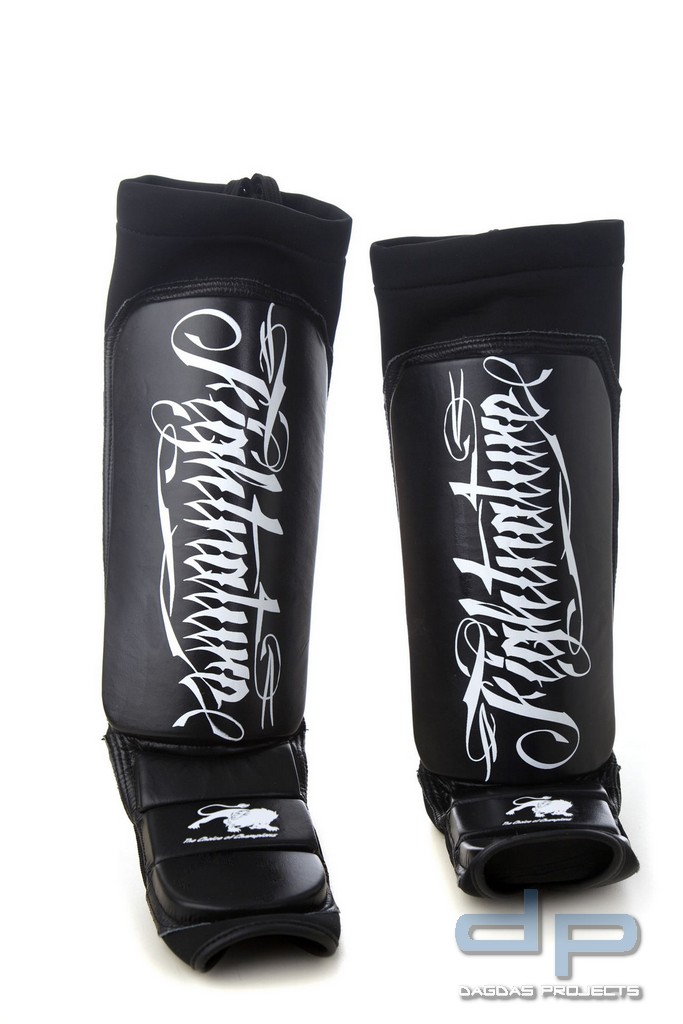 FIGHTNATURE Schienbein- und Spannschutz Leder