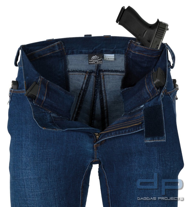 HELIKON COVERT TACTICAL PANTS DENIM MID