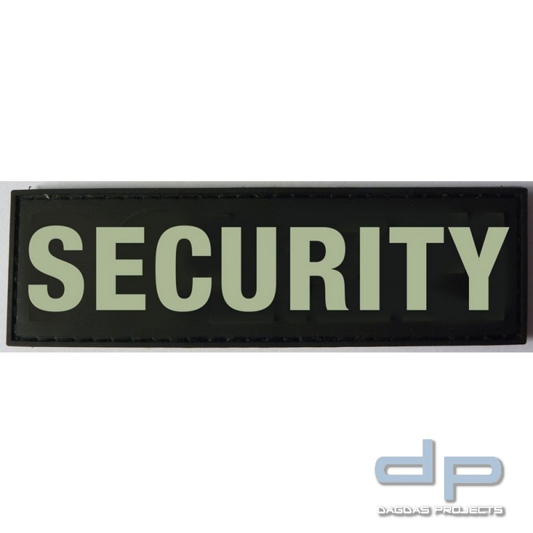 Rubber Patch SECURITY Nachtleuchtend