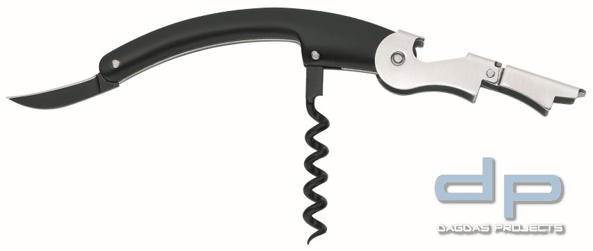 Kellnermesser Wine4you Schwarz
