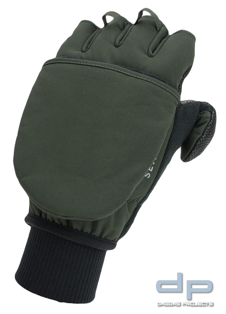 SealSkinz Windproof Cold Weather Convertible Mitten