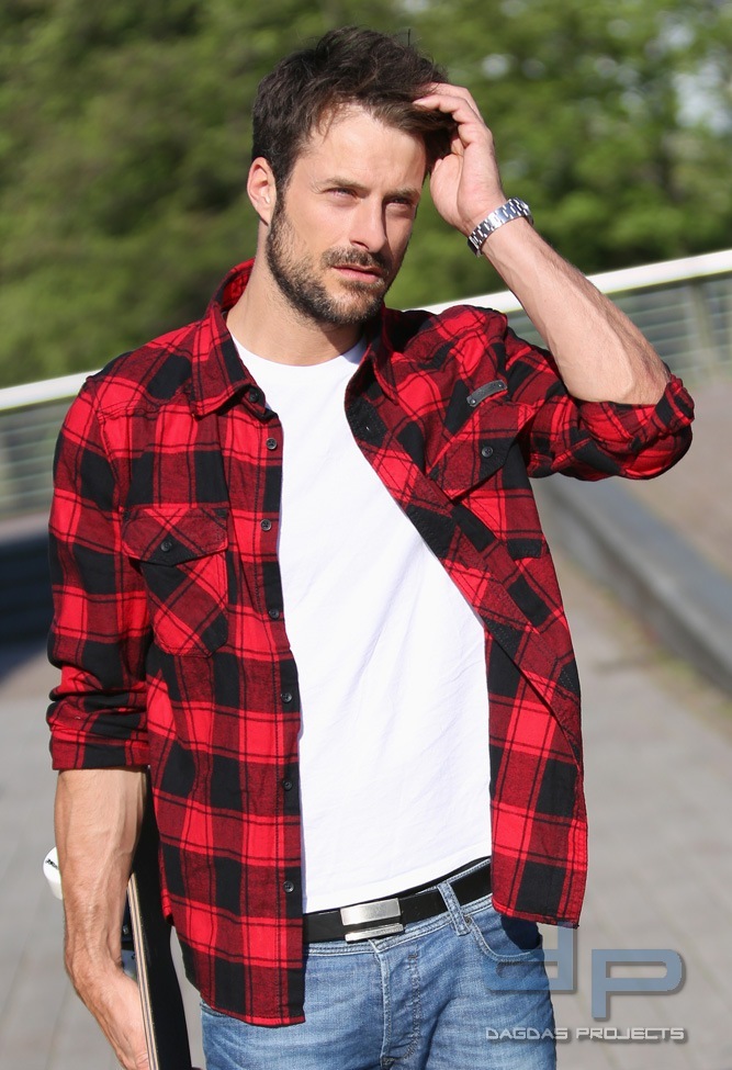 Check Shirt in verschiedenen Farben