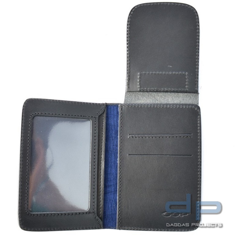 COP® Dienstausweismäppchen BEHÖRDE, oval, Scheckkartenformat, Leder