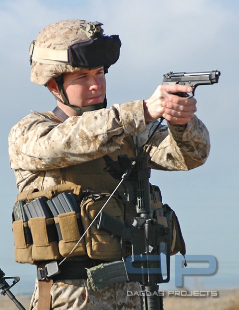 Gearkeeper Kurzwaffen RT2-5530-A Molle+Velcro BK