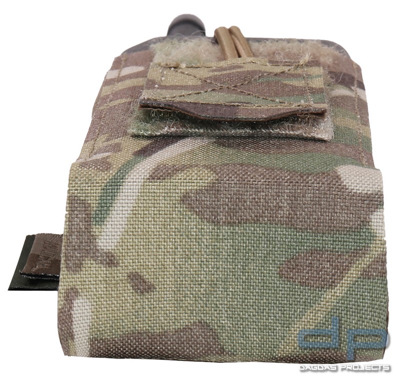 WAS Laser Cut Adjustable Radio Pouch Multicam