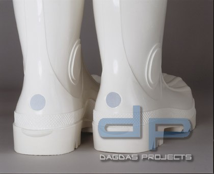 EUROMAX PVC-Sicherheitsstiefel in Weiß