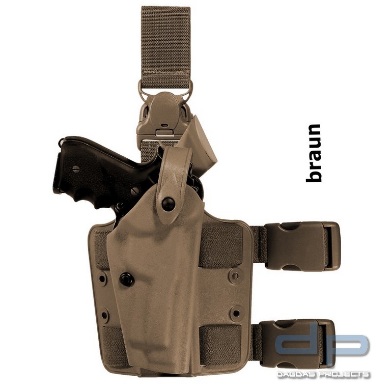 SAFARILAND® 6005 STX Takt. Oberschenkelholster verschiedene Farben
