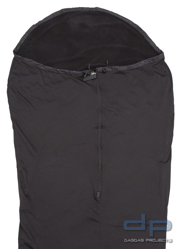 Carinthia Grizzly Zip Mid Fleece Inlett in schwarz