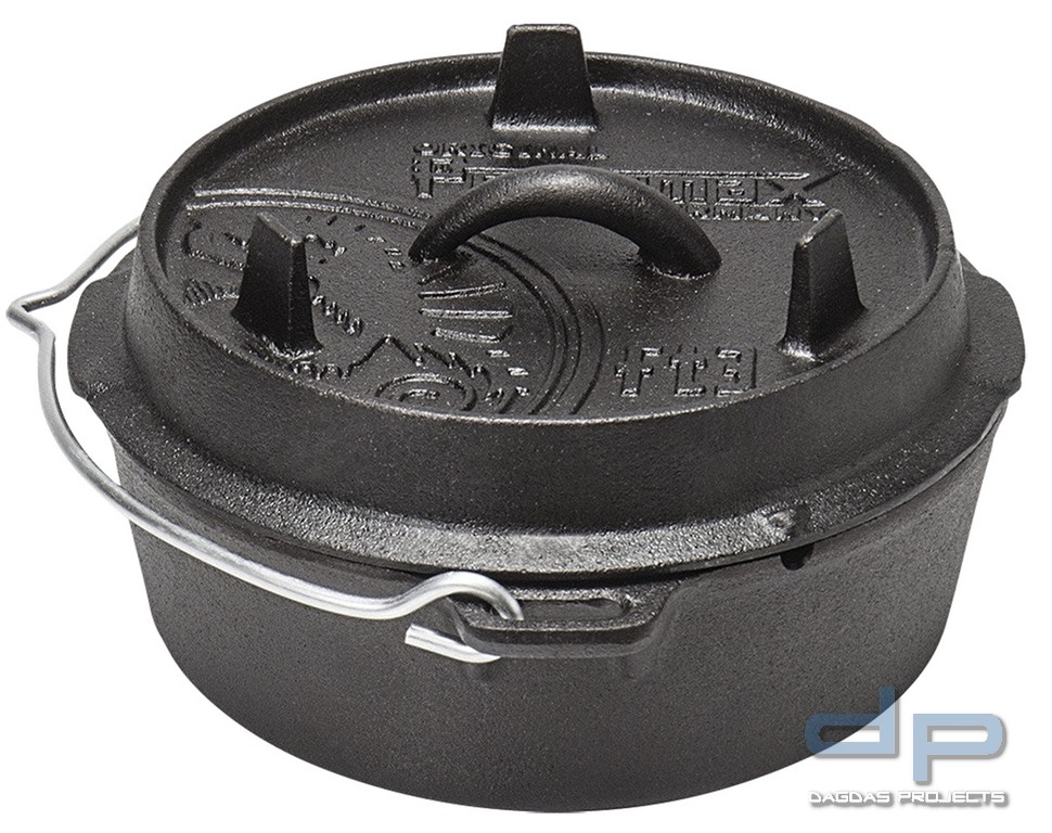 PETROMAX FEUERTOPF DUTCH OVEN FT3-T (OHNE FÜSSE)