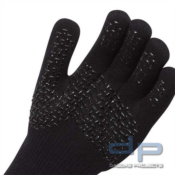 Handschuhe SealSkinz Ultra Grip Gauntlet Schwarz
