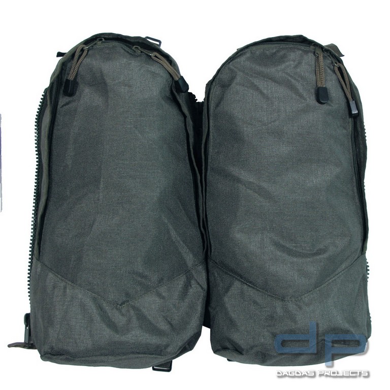 Rucksack, "Alpin 110", oliv, 2 abnehmbare Seitentaschen