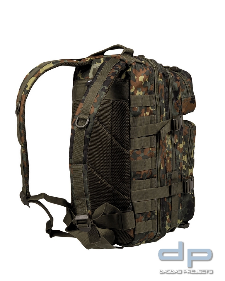 US ASSAULT PACK SM FLECKTARN VPE 2