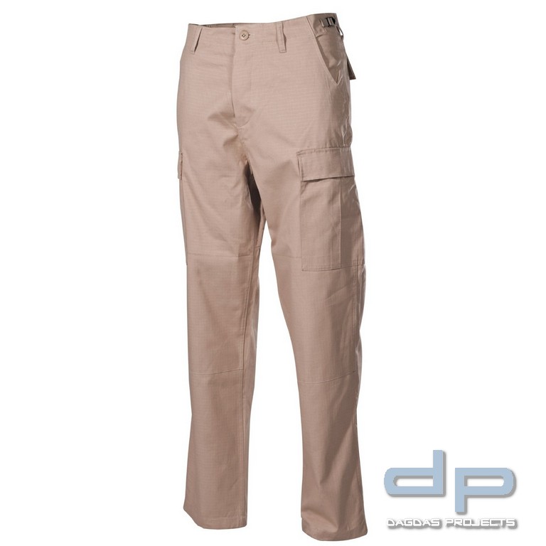 US Kampfhose, BDU, Rip Stop, khaki